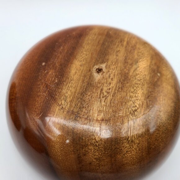 Lot 4 Vintage Myrtlewood Bowls Myrtle Craft Studios Oregon 5" For Refinishing - Picture 12 of 14